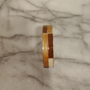 Elegant Brown and Tan Women's Bracelet